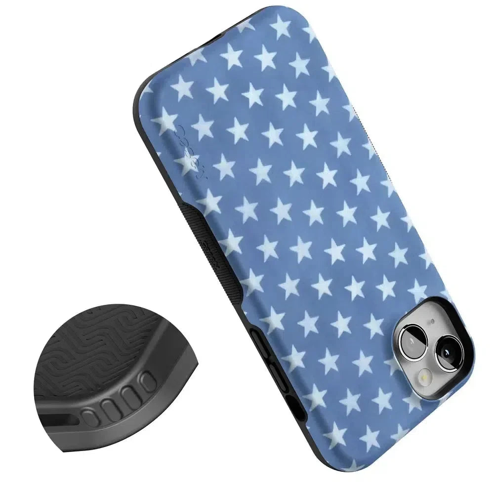 Coastal Blues | Denim Stars Case Phone Case Casetry