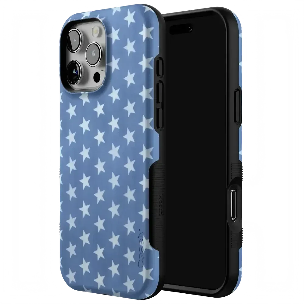 Coastal Blues | Denim Stars Case Phone Case Casetry