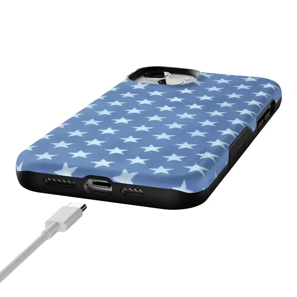 Coastal Blues | Denim Stars Case Phone Case Casetry
