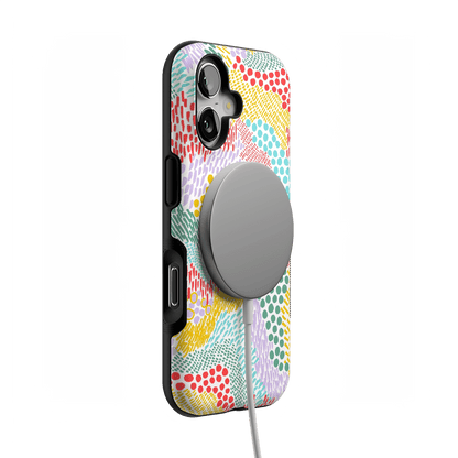 Color Me Happy | Pattern Colorblock Case iPhone Case get.casely