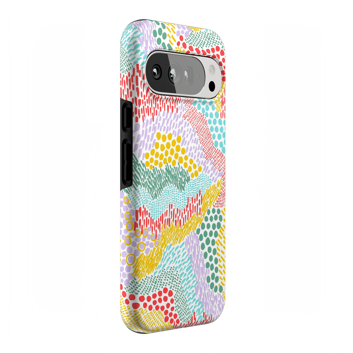 Color Me Happy | Pattern Colorblock Case iPhone Case get.casely