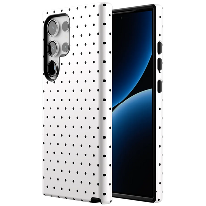 On the Dot | Black Polka Dot Case