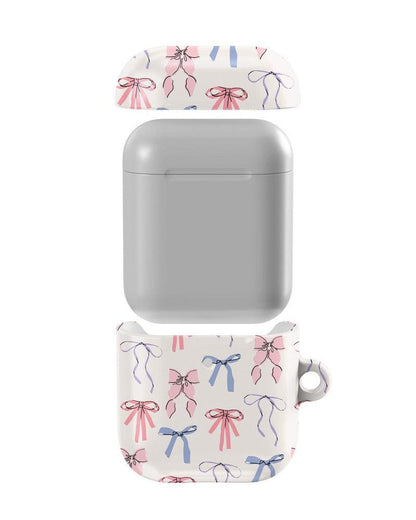 Coquette Girlie | Pastel Bows AirPods Case AirPods Case Casetry