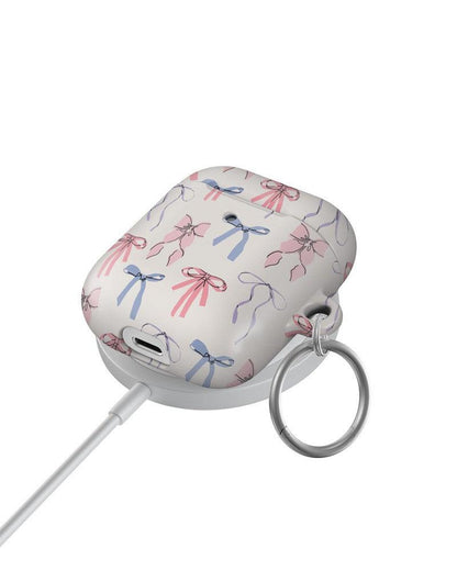 Coquette Girlie | Pastel Bows AirPods Case AirPods Case Casetry