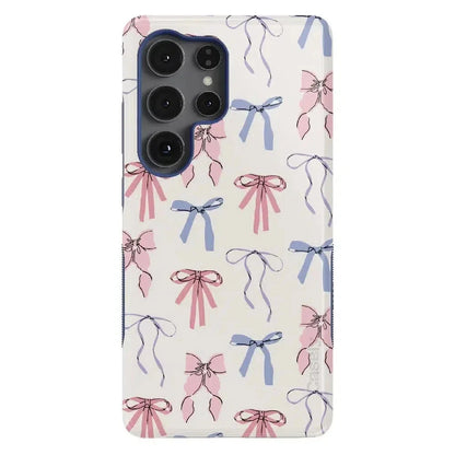 Coquette Girlie | Pastel Bows Case Phone Case Casetry Bold Flex + MagSafe® Galaxy S25 Ultra