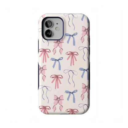 Coquette Girlie | Pastel Bows Case Phone Case Casetry Bold Flex + MagSafe® iPhone 12