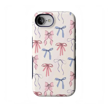 Coquette Girlie | Pastel Bows Case Phone Case Casetry Bold Flex + MagSafe® iPhone 16e