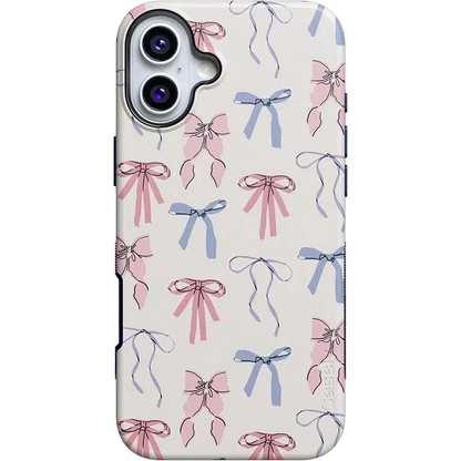 Coquette Girlie | Pastel Bows Case Phone Case Casetry Bold + MagSafe® iPhone 16 Plus