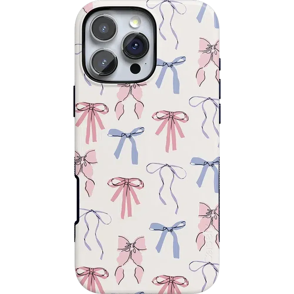 Coquette Girlie | Pastel Bows Case Phone Case Casetry Bold + MagSafe® iPhone 16 Pro Max