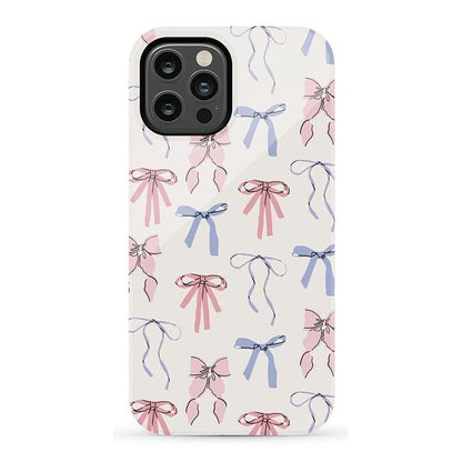 The Valentine's Collection | Pastel Bows Case Phone Case Casetry Essential + MagSafe® iPhone 13