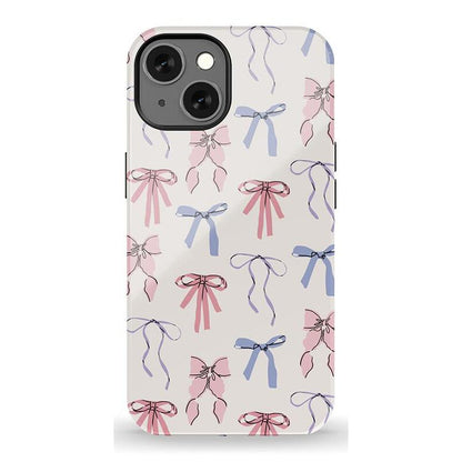 The Valentine's Collection | Pastel Bows Case Phone Case Casetry Essential + MagSafe® iPhone 14