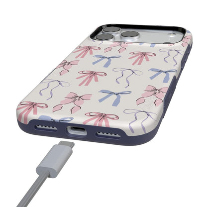 Coquette Girlie | Pastel Bows Case Phone Case Casetry
