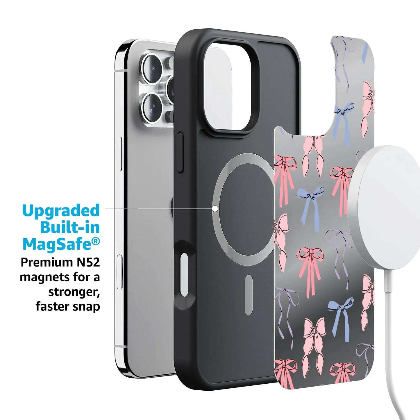 Coquette Girlie | Pastel Bows Case Phone Case get.casely