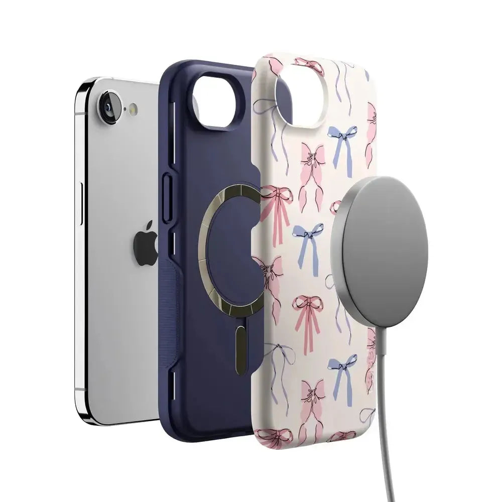 Coquette Girlie | Pastel Bows Case Phone Case Casetry