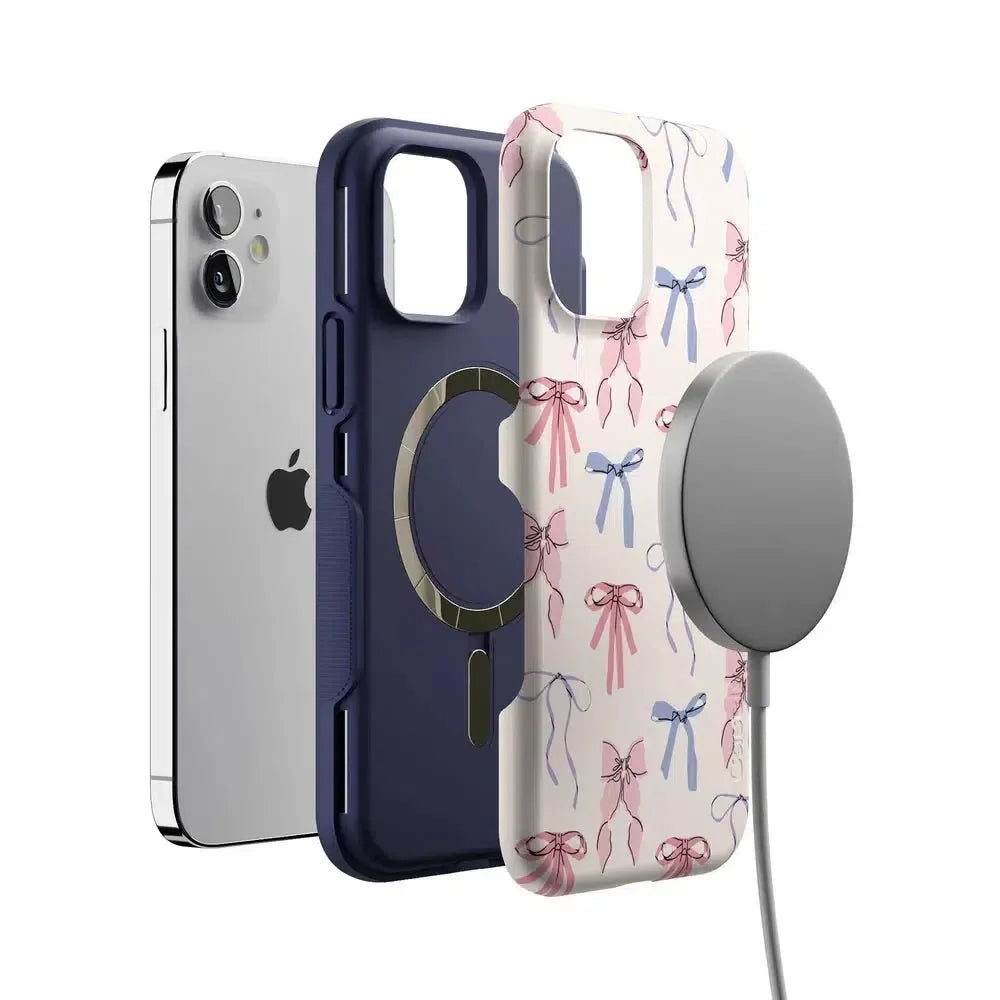 Coquette Girlie | Pastel Bows Case Phone Case Casetry