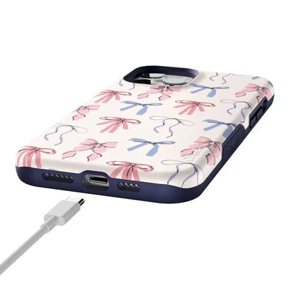 Coquette Girlie | Pastel Bows Case Phone Case Casetry