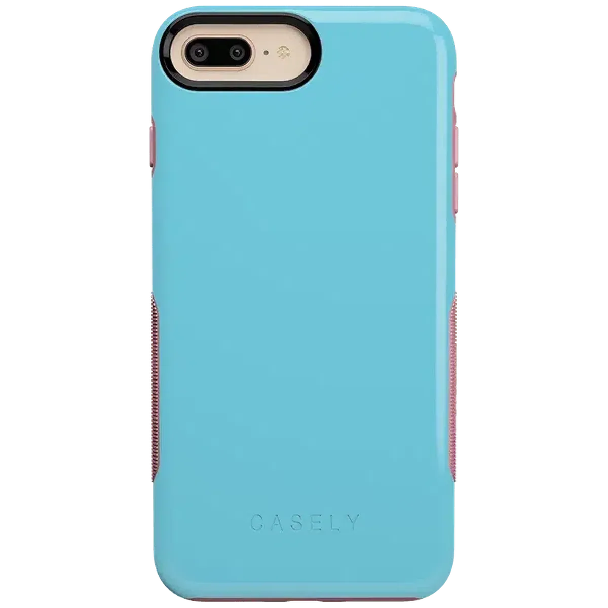 Cotton Candy Electric Blue on Pink | Ultra-Protective Bold Case iPhone Case get.casely Bold iPhone 6/7/8 Plus