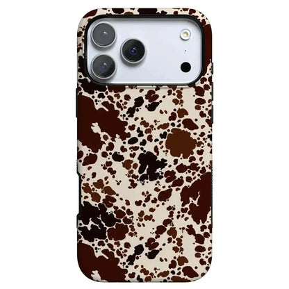 Cowgirl Envy | Cow Print Case iPhone Case get.casely Bold Flex + MagSafe® iPhone 17 Pro Max