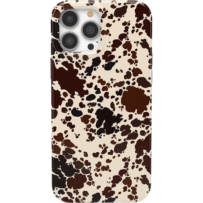 Cowgirl Envy | Cow Print Case iPhone Case get.casely Classic + MagSafe® iPhone 13 Pro Max