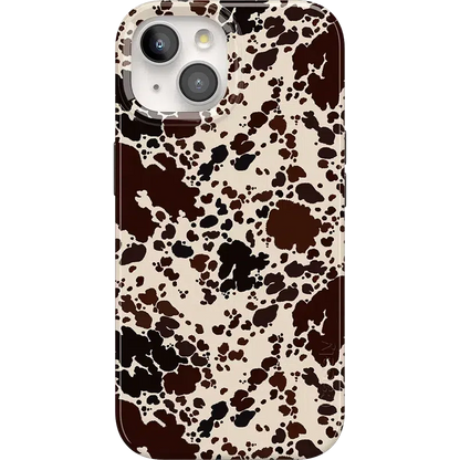 Cowgirl Envy | Cow Print Case iPhone Case get.casely Classic + MagSafe® iPhone 15