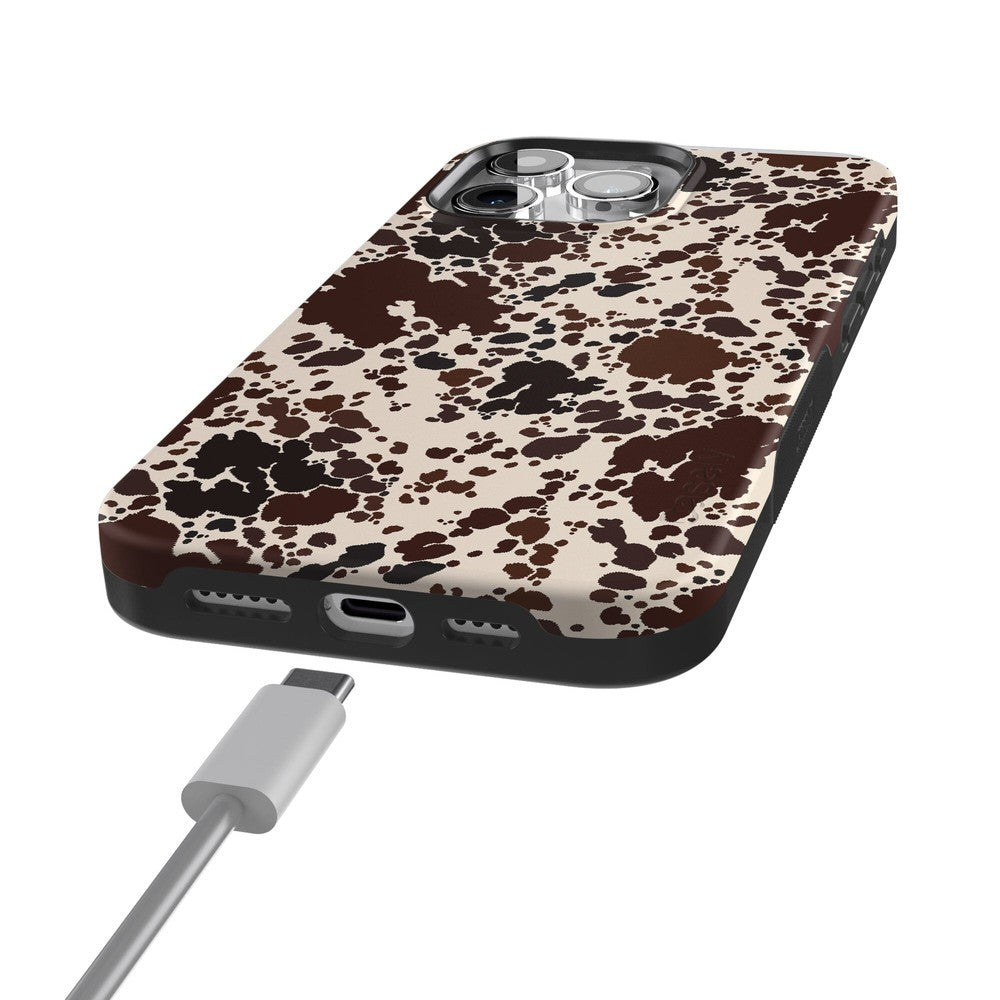 Cowgirl Envy | Cow Print Case iPhone Case get.casely