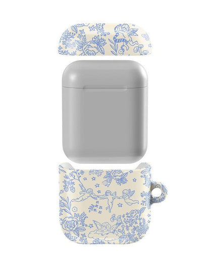 Cupid's Canvas | Periwinkle Floral AirPods Case AirPods Case Casetry