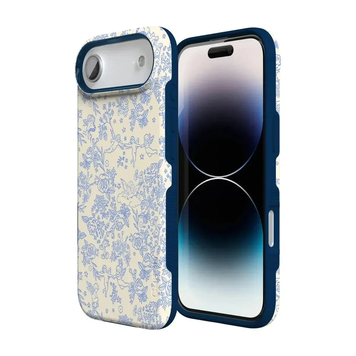 Cupid's Canvas | Periwinkle Floral Case Phone Case Casetry