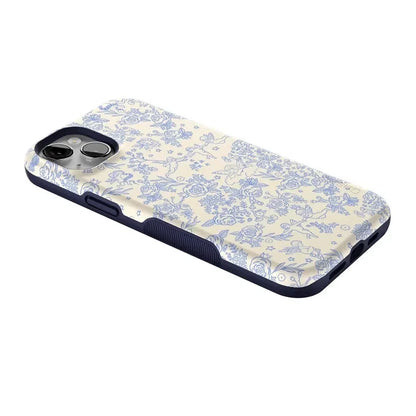 Cupid's Canvas | Periwinkle Floral Case Phone Case Casetry