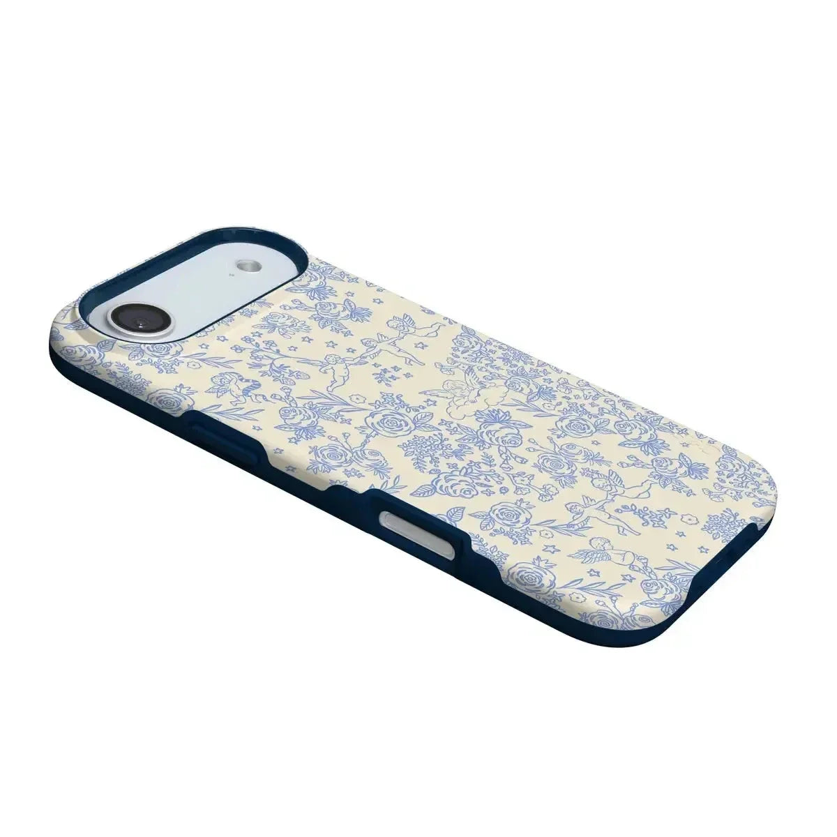 Cupid's Canvas | Periwinkle Floral Case Phone Case Casetry