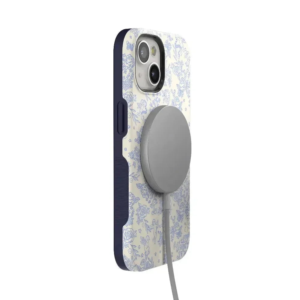 Cupid's Canvas | Periwinkle Floral Case Phone Case Casetry