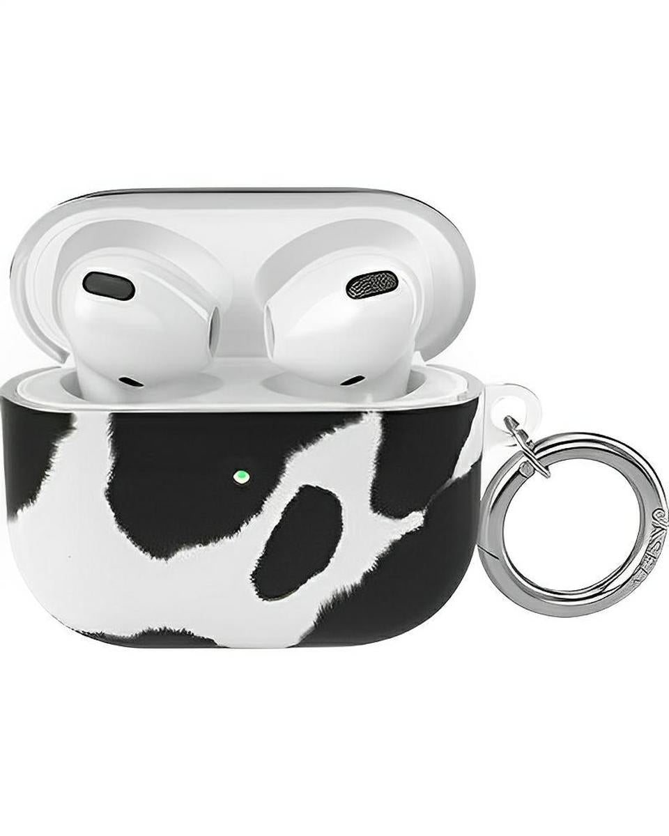 Current MOOd | Cow Print AirPods Case AirPods Case get.casely AirPods 3 Case