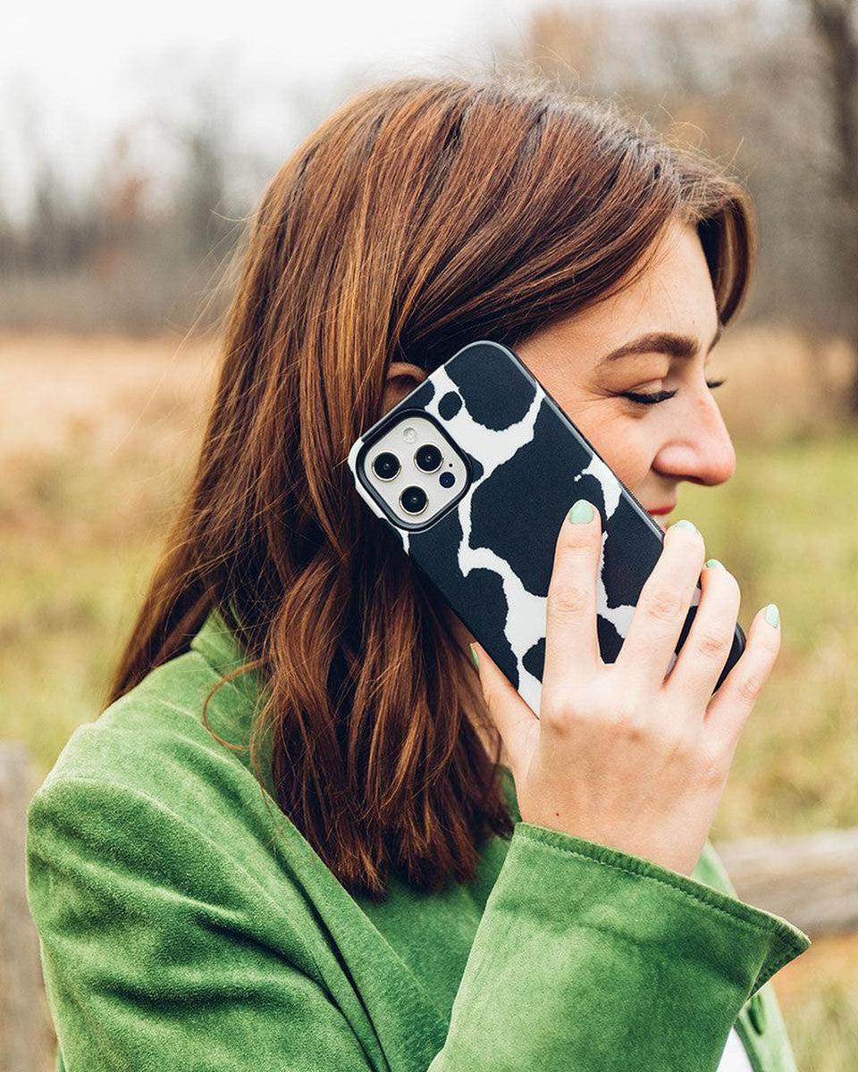 Current MOOd | Cow Print Case iPhone Case get.casely