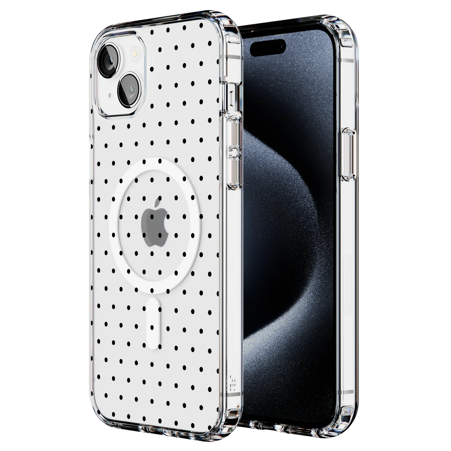 On the Dot | Black Polka Dot Case
