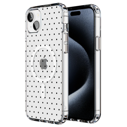 On the Dot | Black Polka Dot Case