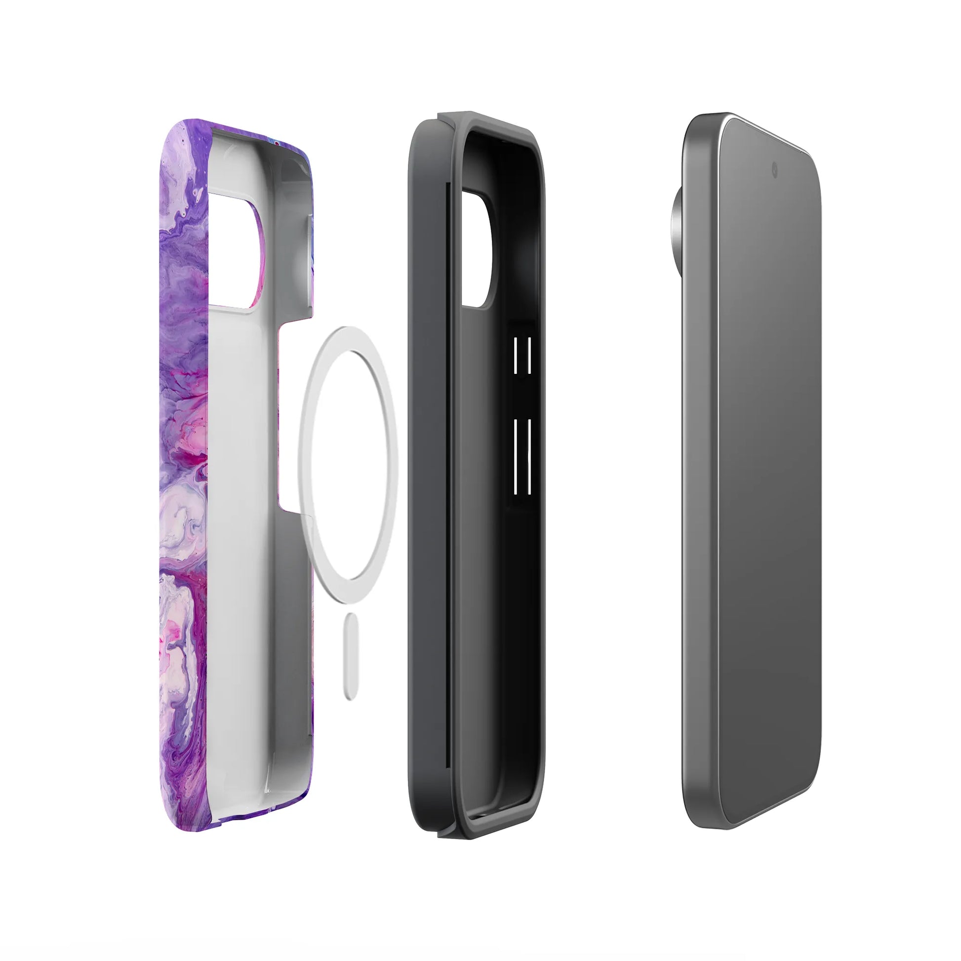 Tie Dying Over You | Purple Marble Google Pixel Case