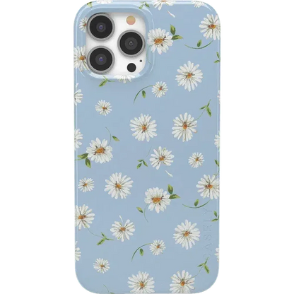 Daisy Daydream | Baby Blue Floral Case iPhone Case get.casely Classic + MagSafe® iPhone 13 Pro