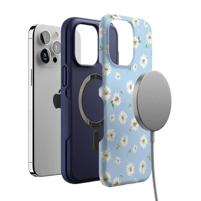 Daisy Daydream | Baby Blue Floral Case iPhone Case get.casely