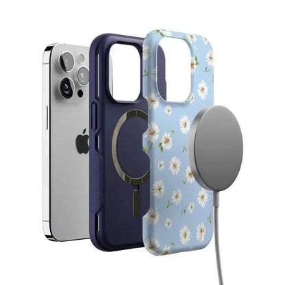 Daisy Daydream | Baby Blue Floral Case iPhone Case get.casely
