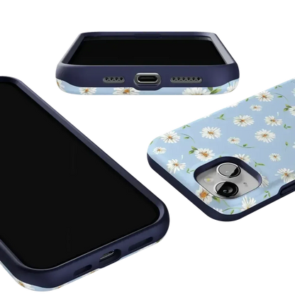 Daisy Daydream | Baby Blue Floral Case iPhone Case get.casely