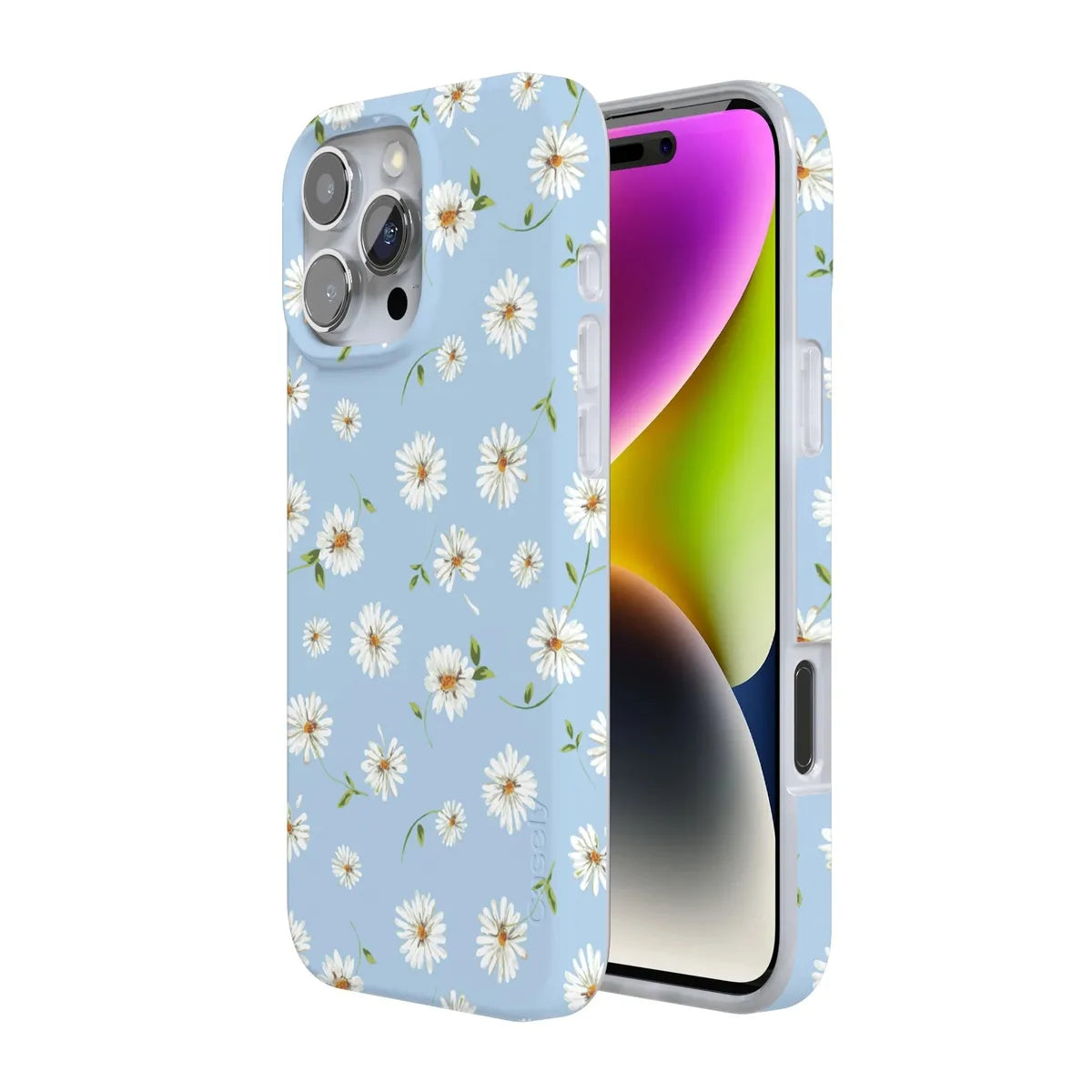 Daisy Daydream | Baby Blue Floral Case iPhone Case get.casely