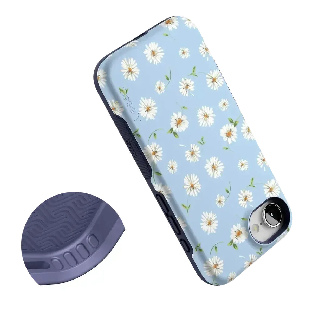 Daisy Daydream | Baby Blue Floral Case iPhone Case get.casely