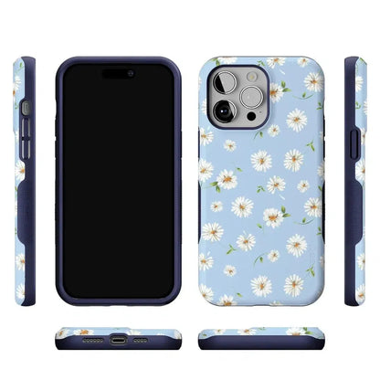Daisy Daydream | Baby Blue Floral Case iPhone Case get.casely