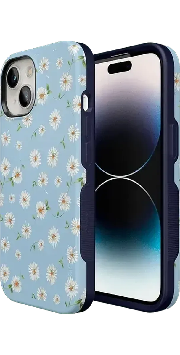 Daisy Daydream | Baby Blue Floral Case iPhone Case get.casely