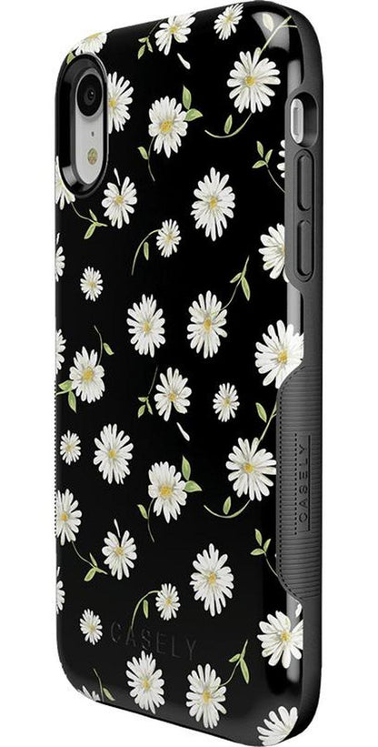 Daisy Daydream | Black Floral Case iPhone Case get.casely