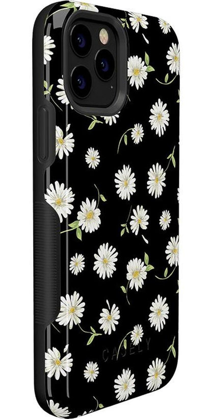 Daisy Daydream | Black Floral Case iPhone Case get.casely