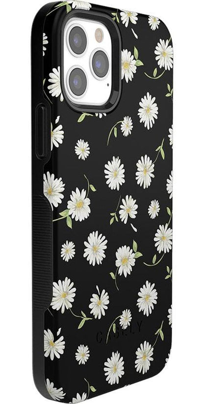 Daisy Daydream | Black Floral Case iPhone Case get.casely