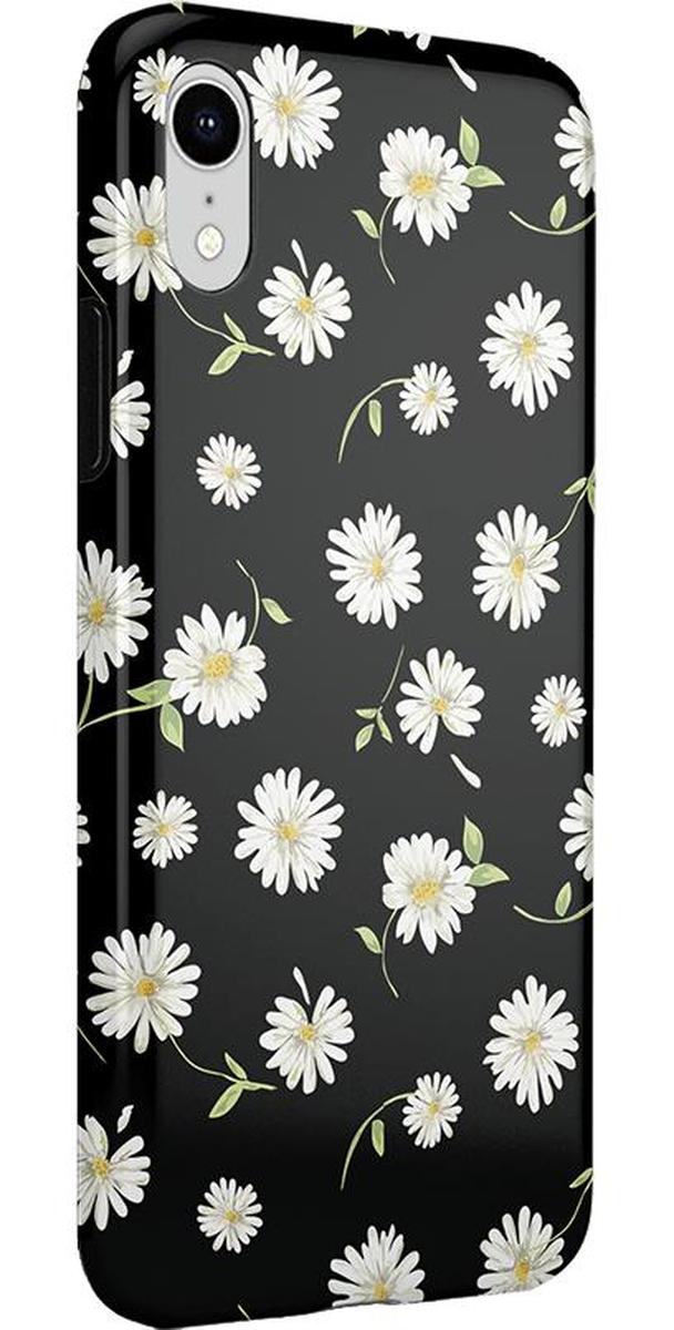 Daisy Daydream | Black Floral Case iPhone Case get.casely
