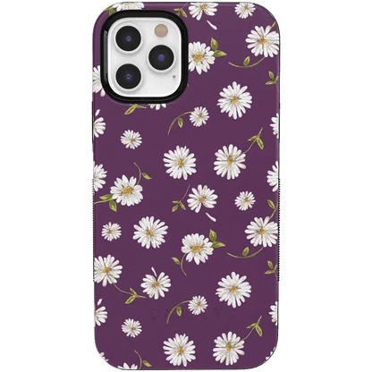 Daisy Daydream | Plum Purple Floral Case iPhone Case get.casely Bold iPhone 12 Pro