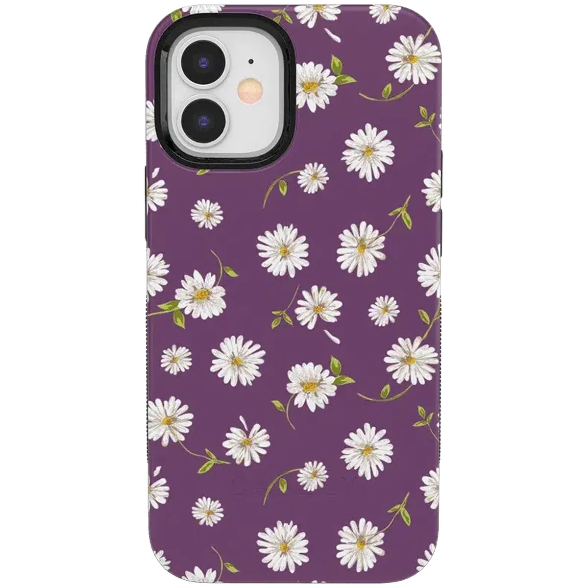 Daisy Daydream | Plum Purple Floral Case iPhone Case get.casely Bold iPhone 12