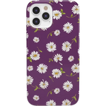 Daisy Daydream | Plum Purple Floral Case iPhone Case get.casely Classic iPhone 12 Pro